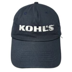 Hit 5 Panel Blue One Size Strapback Kohl's Embroidered Cotton Adjustable Hat